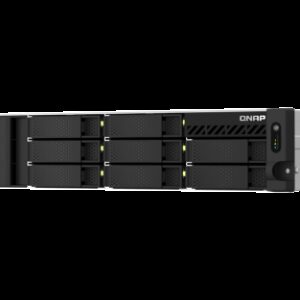 QNAP TS-864EU-8G servidor de almacenamiento NAS Bastidor (2U) Ethernet Negro