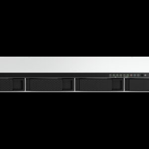 QNAP TS-464eU NAS Bastidor (1U) Ethernet Negro N5095