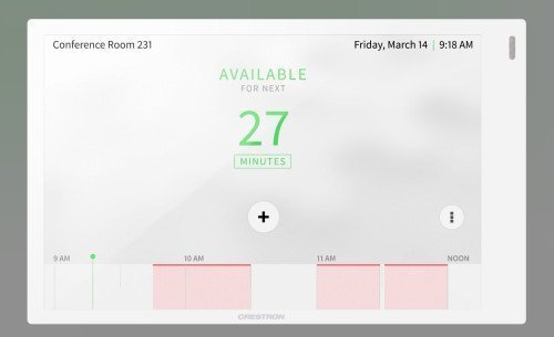 CRESTRON 7 IN. WALL MOUNT TOUCH SCREEN, WHITE SMOOTH (TSW-770-W-S) 6510817