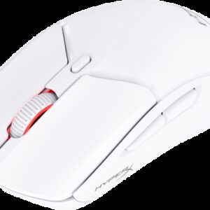 HyperX Pulsefire Haste 2: ratón gaming inalámbrico (blanco)