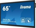 iiyama TE6514MIS-B1AG pantalla de señalización Panel plano interactivo 165,1 cm (65") LCD Wifi 435 cd / m² 4K Ultra HD Negro Pantalla táctil Procesador incorporado Android 24/7 - Imagen 4