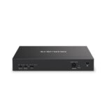 Mercusys MS110P switch Gestionado Fast Ethernet (10/100) Energía sobre Ethernet (PoE) Negro - Imagen 3
