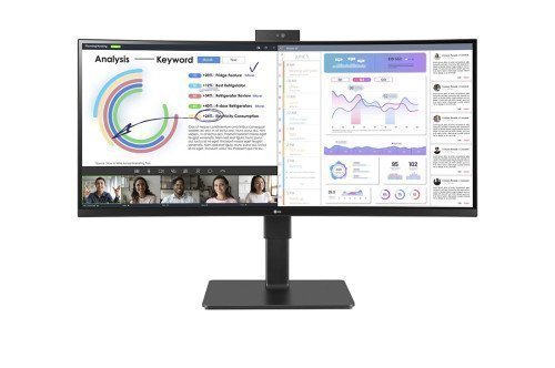 LG 34BQ77QC-B pantalla para PC 86,4 cm (34") 3440 x 1440 Pixeles UltraWide Dual Quad HD LCD Negro