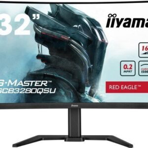 iiyama G-MASTER GCB3280QSU-B1 pantalla para PC 80 cm (31.5") 2560 x 1440 Pixeles LED Negro