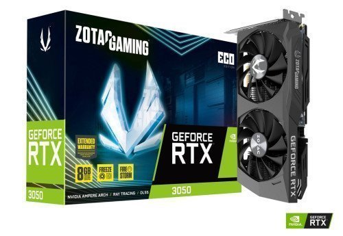 VGA ZOTAC RTX 3050 ECO GDDR6 8GB