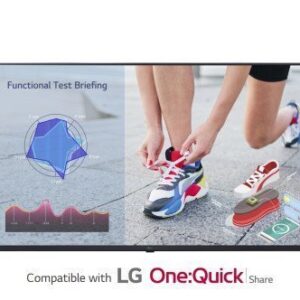 LG 43UL3J-M pantalla de señalización Pantalla plana para señalización digital 109,2 cm (43") LCD Wifi 300 cd / m² 4K Ultra HD Azul Web OS 16/7