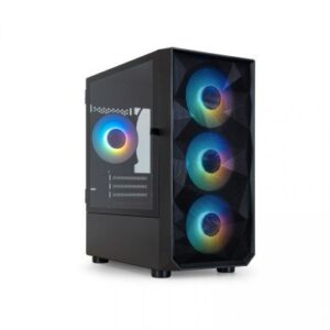 TOOQ CAJA MINITORRE GAMING TQGCC901-B "SEIZURE" NEGRA