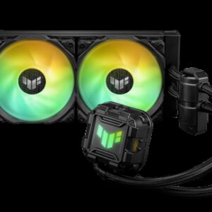 ASUS TUF GAMING LC II 240 ARGB Procesador Kit de refrigeración líquida 12 cm Negro