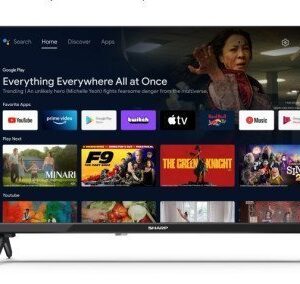 TV SHARP LED 24" 24FH2EA  SMART ANDROID TV 11 , HDMI , WIFI