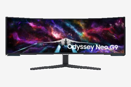 Samsung Odyssey S57CG952NU LED display 144,8 cm (57") 7680 x 2160 Pixeles Negro, Blanco