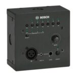 BOSCH PLN-4S6Z PANEL DE PARED REMOTO TODO-EN-UNO, CONTROL DEL DIRECCIONAMIENTO DE MÚSICA AMBIENTAL Y DEL VOLUMEN, SELECCIÓN REMOTA DE 6 ZONAS Y 4 ENTRADAS DE FUENTE DE MÚSICA, ENTRADA DE MICRÓFONO / LÍNEA REMOTA, DISTANCIA DE HASTA 600 METROS CON CAB