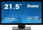 iiyama ProLite T2238MSC-B1 pantalla para PC 54,6 cm (21.5") 1920 x 1080 Pixeles Full HD LED Pantalla táctil Negro