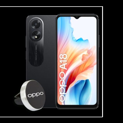 OPPO A18 16,7 cm (6.56") SIM doble Android 13 4G USB Tipo C 4 GB 128 GB 5000 mAh Negro