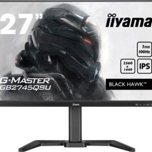 iiyama G-MASTER GB2745QSU-B1 pantalla para PC 68,6 cm (27") 2560 x 1440 Pixeles 2K Ultra HD LED Negro