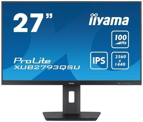 iiyama ProLite XUB2793QSU-B6 LED display 68,6 cm (27") 2560 x 1440 Pixeles Quad HD Negro