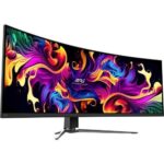 MSI MPG 491CQP QD-OLED pantalla para PC 124,5 cm (49") 5120 x 1440 Pixeles DQHD QDOLED Negro - Imagen 12