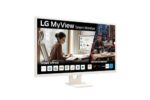 LG MONITOR (32SR50F-W) SMART MONITOR 32" WEBOS 23. PANEL IPS (NORMAL): 1920X1080, SRGB 99%, 250NITS, 3000:1, DIAG. 80CM, HDR10. ENTRADAS: 2XHDMI2.1, 2XUSB VESA 100X100 / BLANCO