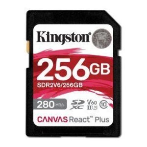 Kingston Technology Canvas React Plus 256 GB SDXC UHS-II Clase 10