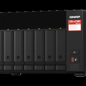 QNAP TS-873A NAS Torre Ethernet Negro V1500B