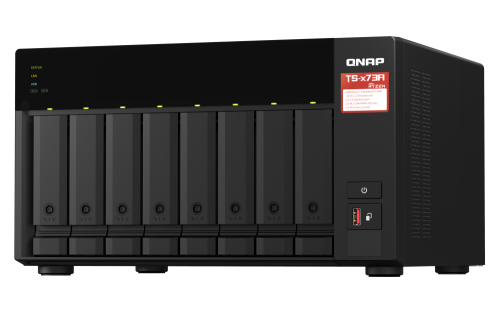 QNAP TS-873A NAS Torre Ethernet Negro V1500B
