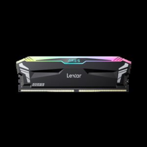 LEXAR MEMORIA ARES DDR5 32GB (2X16GB)   6400 CL32 1.4V  HEATSINK  RGB DUAL PACK BLACK  LD5EU016G-R6400GDLA