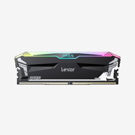 LEXAR MEMORIA ARES DDR5 32GB (2X16GB)   7200 CL34 1.4V  HEATSINK  RGB DUAL PACK BLACK  LD5U16G72C34LA-RGD