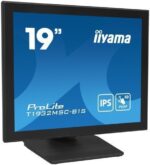 MONITOR IIYAMA 19" PCAP BEZEL FREE FRONT, 10P TOUCH, IPS PANEL, 1280X1024, SPEAKERS, VGA, DISPLAYPORT, HDMI, 225CD/M² (WITH TOUCH), USB INTERFACE, BUILT-IN POWER ADAPTER, MULTIOUCH WITH SUPPORTED OS (T1932MSC-B1S) - Imagen 2