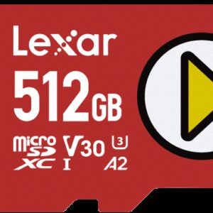 Lexar PLAY microSDXC UHS-I Card 512 GB Clase 10