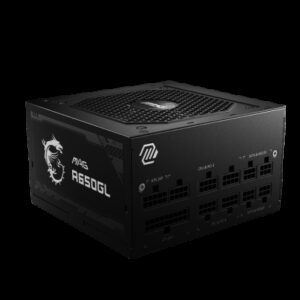 MSI MAG A650GL unidad de fuente de alimentación 650 W 20+4 pin ATX ATX Negro