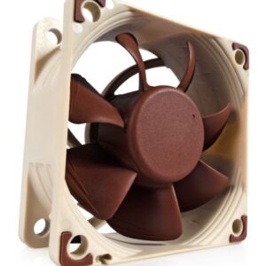 NOCTUA VENTILADOR CAJA NF-A6X25 PWM, 60MM FAN, 60X60X25MM, 12V, 3000RPM/2300RPM/550RPM, 19,3 DB(A), 29,2 M3/H, 2,18 MM H2O, 4 PINES