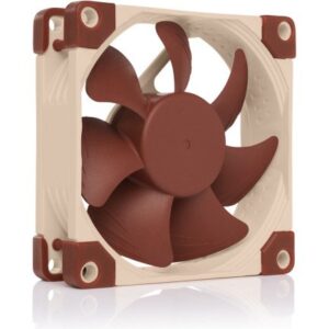 NOCTUA VENTILADOR CAJA NF-A8 PWM, 80MM FAN, 80X80X25MM, 12V, 2200RPM/1750RPM/450RPM, 17,7 DB(A), 55,5 M3/H, 2,37 MM H2O, 4 PINES