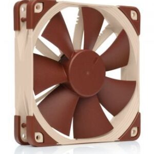 NOCTUA VENTILADOR CAJA NF-F12PWM 300/1200/1500RPM, 120MM FAN, 120X120X25MM, 12V, 22,4 DB(A), 93,4 M3/H, 2,61 MM H2O, 4 PINES