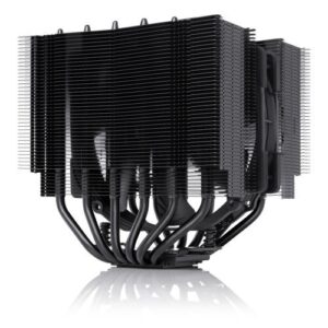 NOCTUA COOLER CPUNOCTUA NH-D15S CHROMAX.BLACK, 6 HEATPIPES DUAL TOWER, 1X NF-A15 140MM FAN PWM, LGA1851, LGA1700, LGA1200, LGA1151, AM5, AM4