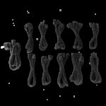 NOX Hummer P 1000W unidad de fuente de alimentación 24-pin ATX ATX Negro - Imagen 8