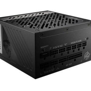 MSI MPG A1000G PCIE5 unidad de fuente de alimentación 1000 W 20+4 pin ATX ATX Negro