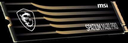 MSI SPATIUM M480 PRO PCIe 4.0 NVMe M.2 1TB PCI Express 4.0 3D NAND
