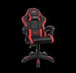 DRIFT DR35BR silla para videojuegos Silla para videojuegos de PC Asiento acolchado Negro, Rojo