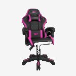 DRIFT DR35 Silla para videojuegos de PC Asiento acolchado Negro, Rosa