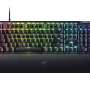 TECLADO RAZER BLACKWIDOW V4 GREEN SWITCH (USA) (RZ03-04690100-R3M1)