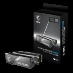MSI SPATIUM M570 PRO PCIE 5.0 NVME M.2 2TB FROZR unidad de estado sólido PCI Express 5.0 3D NAND