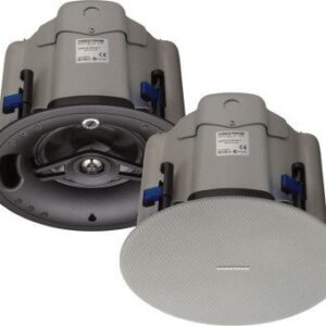 (EN CAJAS DE 2 INSEPARABLES PRECIO UNITARIO POR ALTAVOZ) CRESTRON SAROS  6.5 IN. 2-WAY IN-CEILING SPEAKER, WHITE TEXTURED, SINGLE (MUST BE ORDERED IN MULTIPLES OF 2) (SAROS IC6T-W-T-EACH) 6507531