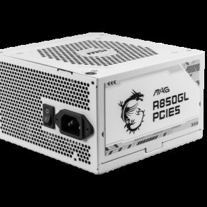 MSI MAG A850GL PCIE5 WHITE unidad de fuente de alimentación 850 W 20+4 pin ATX ATX Blanco