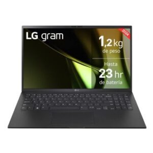 LG Gram 15ZD90S-G.AX75B ordenador portatil Intel Core Ultra 7 155H Portátil 39,6 cm (15.6") Full HD 16 GB LPDDR5-SDRAM 512 GB SSD Wi-Fi 6E (802.11ax) FreeDOS Negro