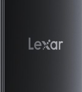LEXAR EXTERNAL PORTABLE SSD 512GB,USB3.2 GEN2*2 UP TO 2000MB/S READ AND 1800MB/S WRITE