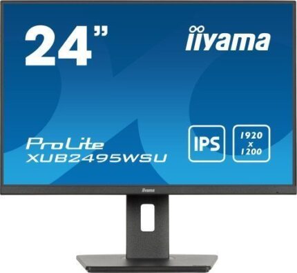 iiyama ProLite XUB2495WSU-B7 pantalla para PC 61 cm (24") 1920 x 1200 Pixeles 4K Ultra HD LED Negro