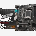 PLACA MSI PRO A620M-C EX,AMD,AM5,A620,2DDR5,128GB,VGA+DVI+HDMI+DP,GBLAN,4SATA6.0+2XM.2,4USB3.2+1USB3.2 TYPE-C,MATX