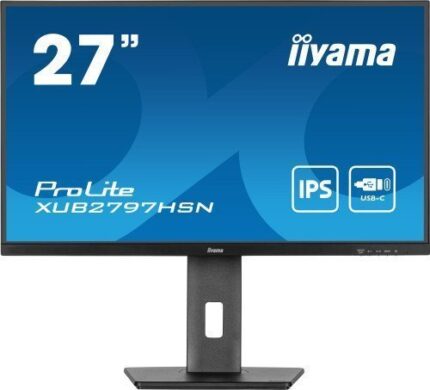 iiyama ProLite XUB2797HSN-B1 pantalla para PC 61 cm (24") 1920 x 1080 Pixeles 2K Ultra HD LED Negro