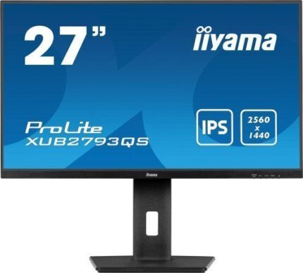 iiyama ProLite XU2793QS-B6 pantalla para PC 68,6 cm (27") 2560 x 1440 Pixeles 2K Ultra HD LED Negro
