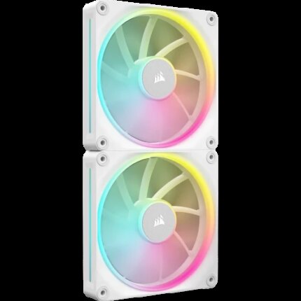 Corsair CO-9051032-WW sistema de refrigeración para ordenador Carcasa del ordenador Ventilador 14 cm Blanco 2 pieza(s)