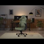 Corsair TC500 LUXE Silla para videojuegos de PC Asiento acolchado Verde - Imagen 6